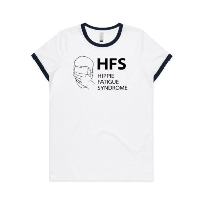 Womens tee HFS ringer Thumbnail